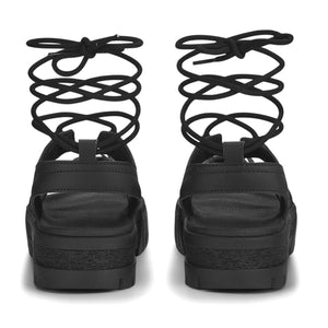 W' Mayze Sandal Laces PUMA Black / PUMA White - Sandali Donna Neri 388950-02  PUMA 