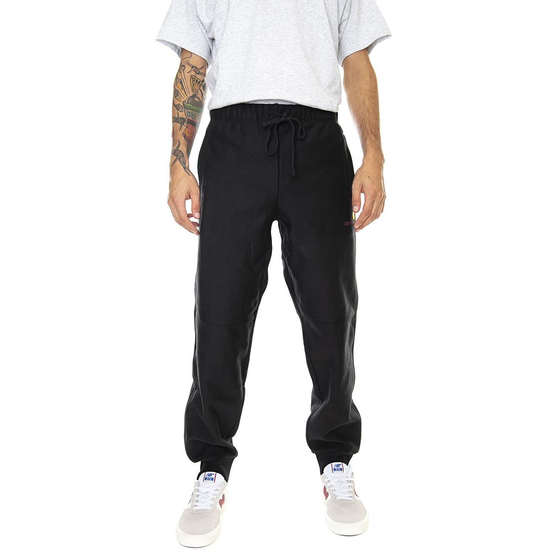 American Script Jogging Pant Black - Pantaloni Casual in Felpa Uomo Neri I027042-89XX  CARHARTT WIP 