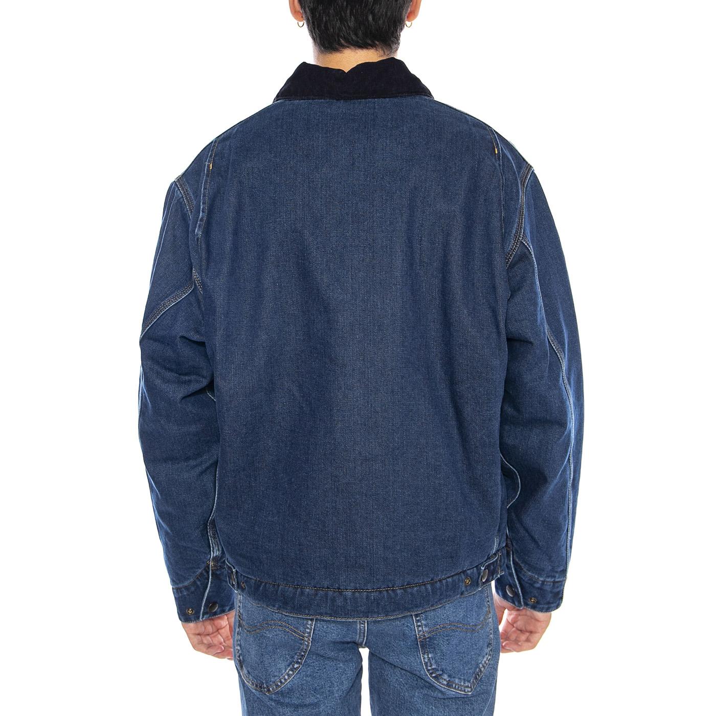 OG Detroit Jacket - Blue / Dark Navy, Stone washed I035878.45306 . CARHARTT WIP 