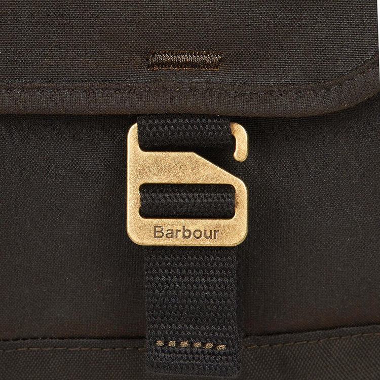 Essential Wax Massenger Bag Olive - Borsa a Tracolla Marrone UBA0573-OL71  BARBOUR 