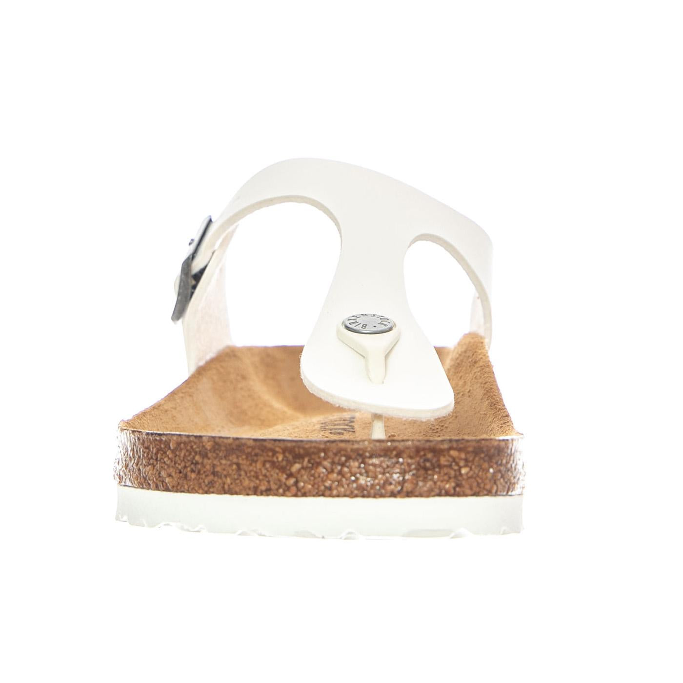 Gizeh Birko Flor Regular Fit White - Sandali Donna Bianchi 745531 WHT BIRKENSTOCK 