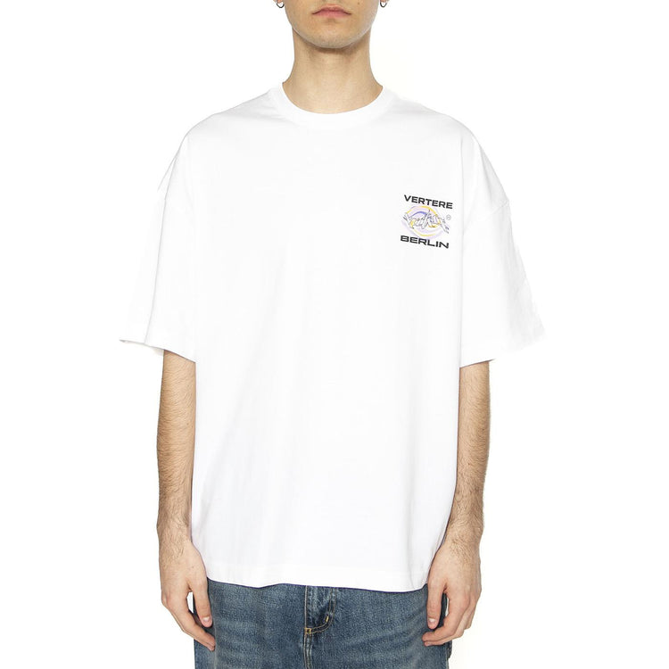 Hypno T-Shirt White - Maglietta Girocollo Uomo Bianca VER-T287-WHT  VERTERE BERLIN 