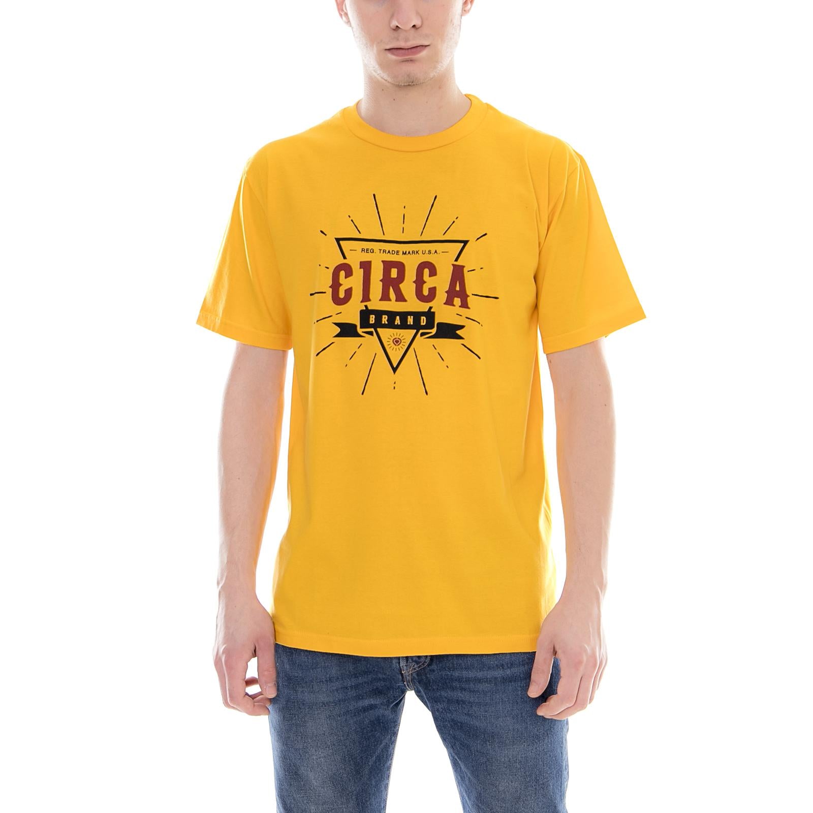 LEAGUE T-SHIRT GOLD MTS001-GOLD  C1RCA 