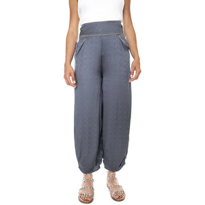 021SD25025 - Pantaloni Donna Grigi / Antracite Melange 021SD25025 -S2013 . ALESSIA SANTI 
