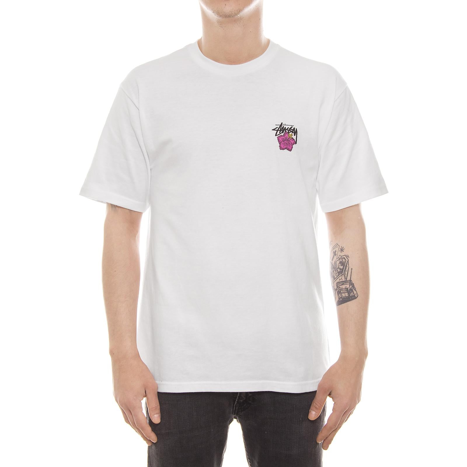 CALI ROSE TEE WHITE 1904005-WHITE  STUSSY 
