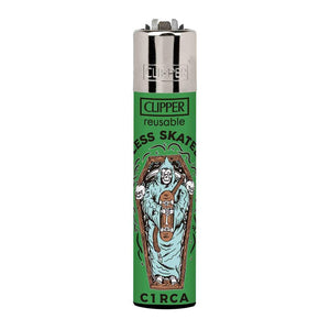 Clipper Circa - God Bless Skateboard - Accendino Ricaricabile Verde / Multicolore 237740_13  C1RCA 