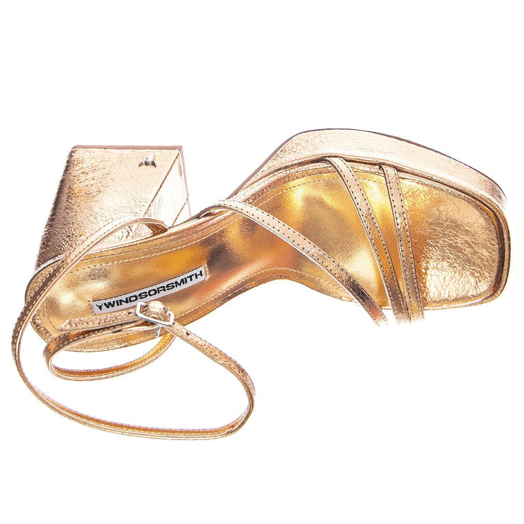 Charms - Sandali Donna Rosa / Rose Crinkle Foil WSSCHARMS-ROS  WINDSOR SMITH 