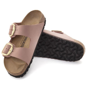 Arizona Big Buckle old rose Nubuck Leather - Sandali Donna Rosa 1024074  BIRKENSTOCK 
