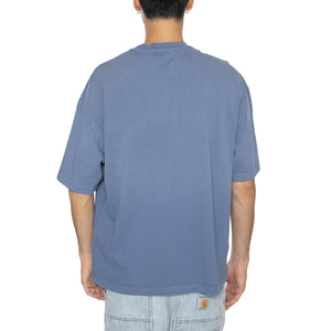 S/S Hudson Pocket T-Shirt Sorrent - Maglietta Girocollo Uomo Blu I035140.1YI5F  CARHARTT WIP 