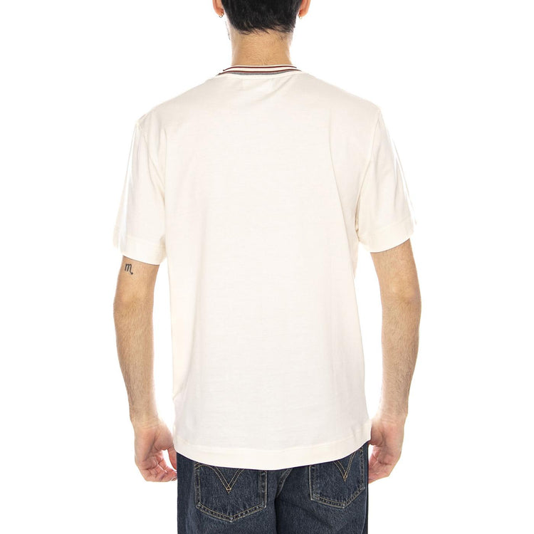 T-Shirt XFJ -- Maglietta Uomo Girocollo Bianca TH5455-XFJ . LACOSTE 