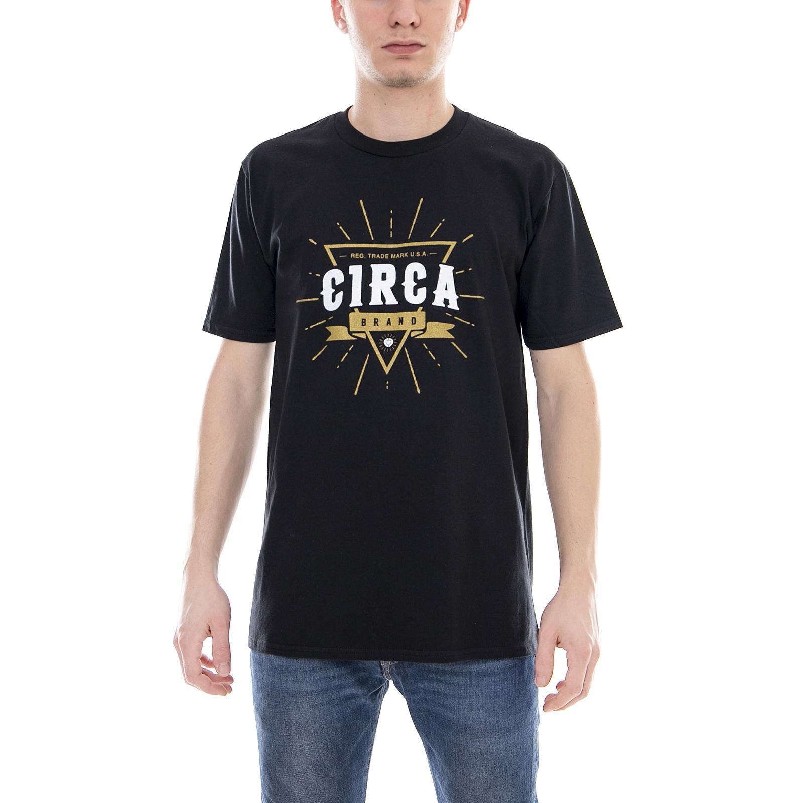 LEAGUE T-SHIRT BLACK MTS001-BLACK  C1RCA 