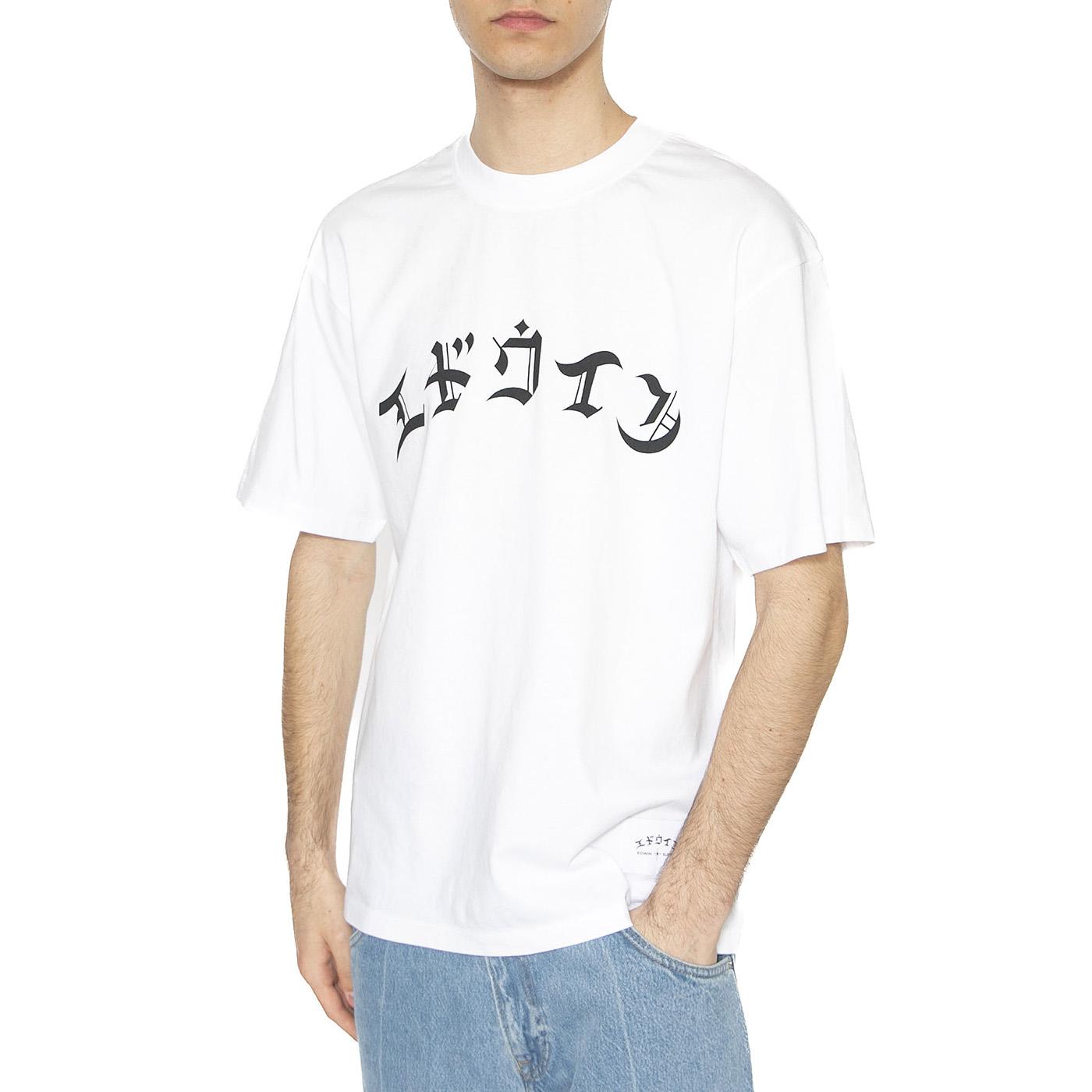 High Life Low Levels Ts White - Maglietta Girocollo Uomo Bianca I034162.02.67.-02.67  EDWIN 