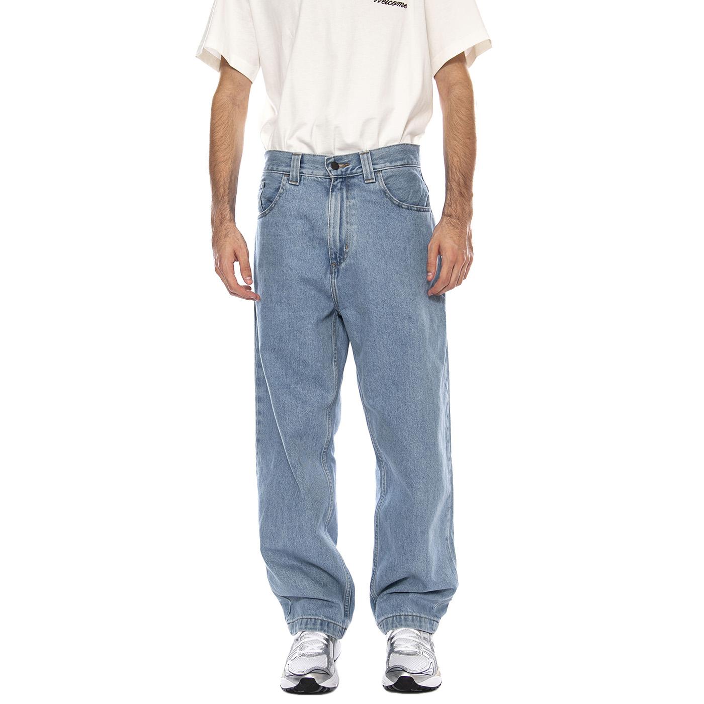 Brandon Pant Blue - Pantaloni Denim Jeans Uomo Blu I035893.0112  CARHARTT WIP 