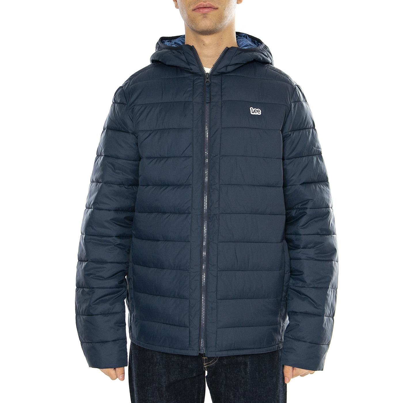 Light Puffer Jacket Rivet Navy - Giacca Uomo Blu 112355676-BLUE  LEE 