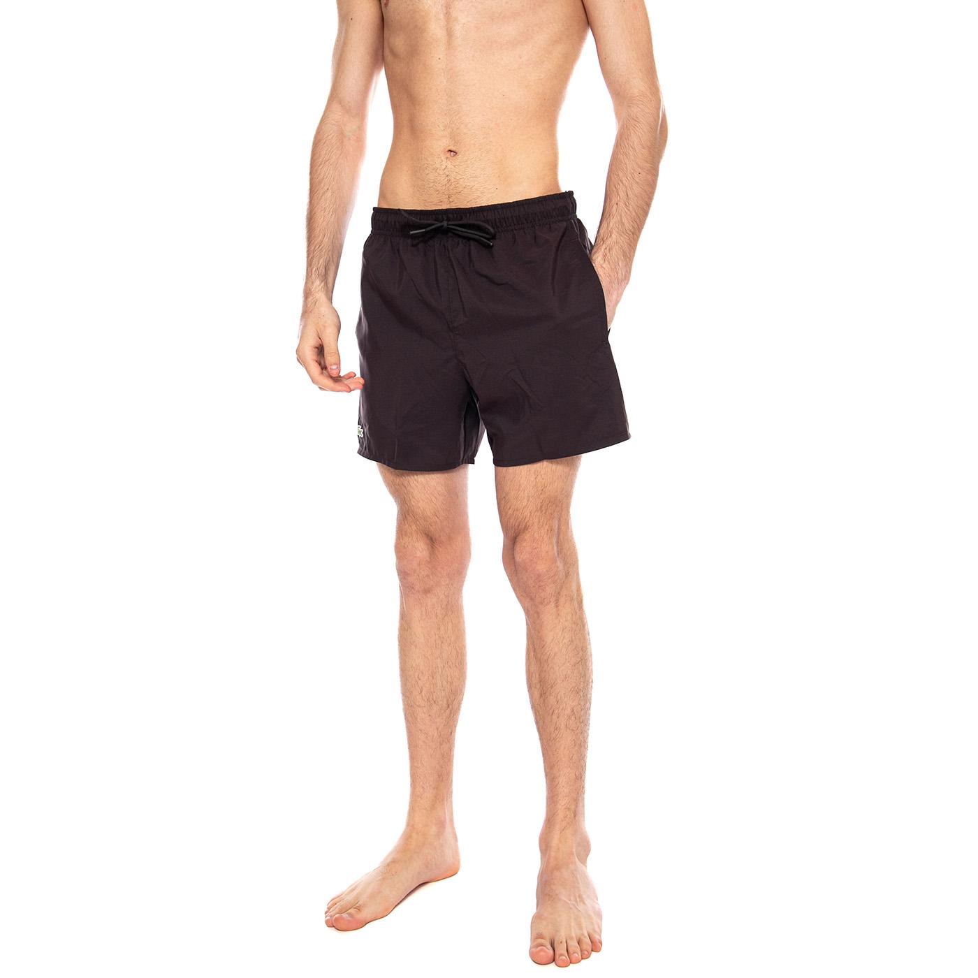 Short Bagno Swim Trunks - Costume da Bagno Uomo Nero MH6270 39I LACOSTE 