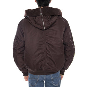 Hd Oltera Bomber Palisander / Angelite - Giacca con Cappuccio Uomo Marrone I035309.3ACXX . CARHARTT WIP 