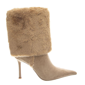 FENNEC-F Beige Suede - Sandali Donna Beige JCSJC-1761-1-5 . JEFFREY CAMPBELL 
