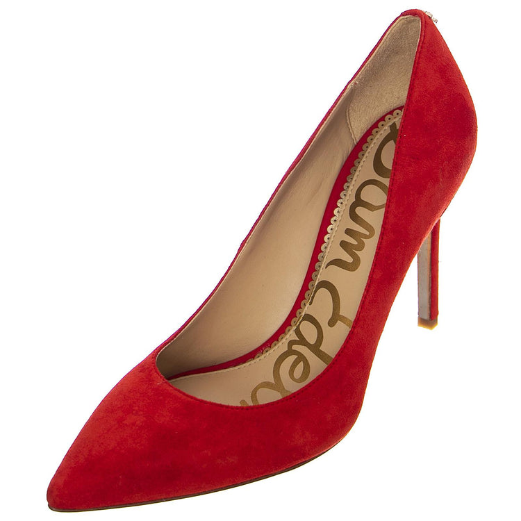  SE-E5638OL620 BRIGHT RED SUEDE  SAM EDELMAN 