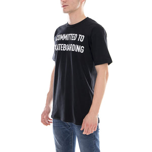 COMMITTED T-SHIRT BLACK MTS004-BLACK  C1RCA 