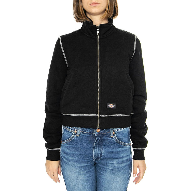 Arlee Zip Through W Black - Felpa Donna Nera DK0A863RBLK1  DICKIES 