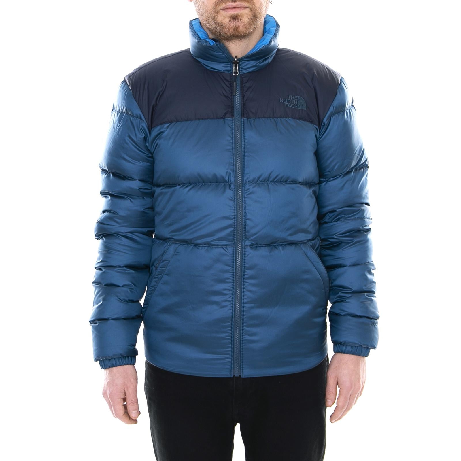 M Nuptse III Jacket Monterey Blue T933ITBH7  THE NORTH FACE 