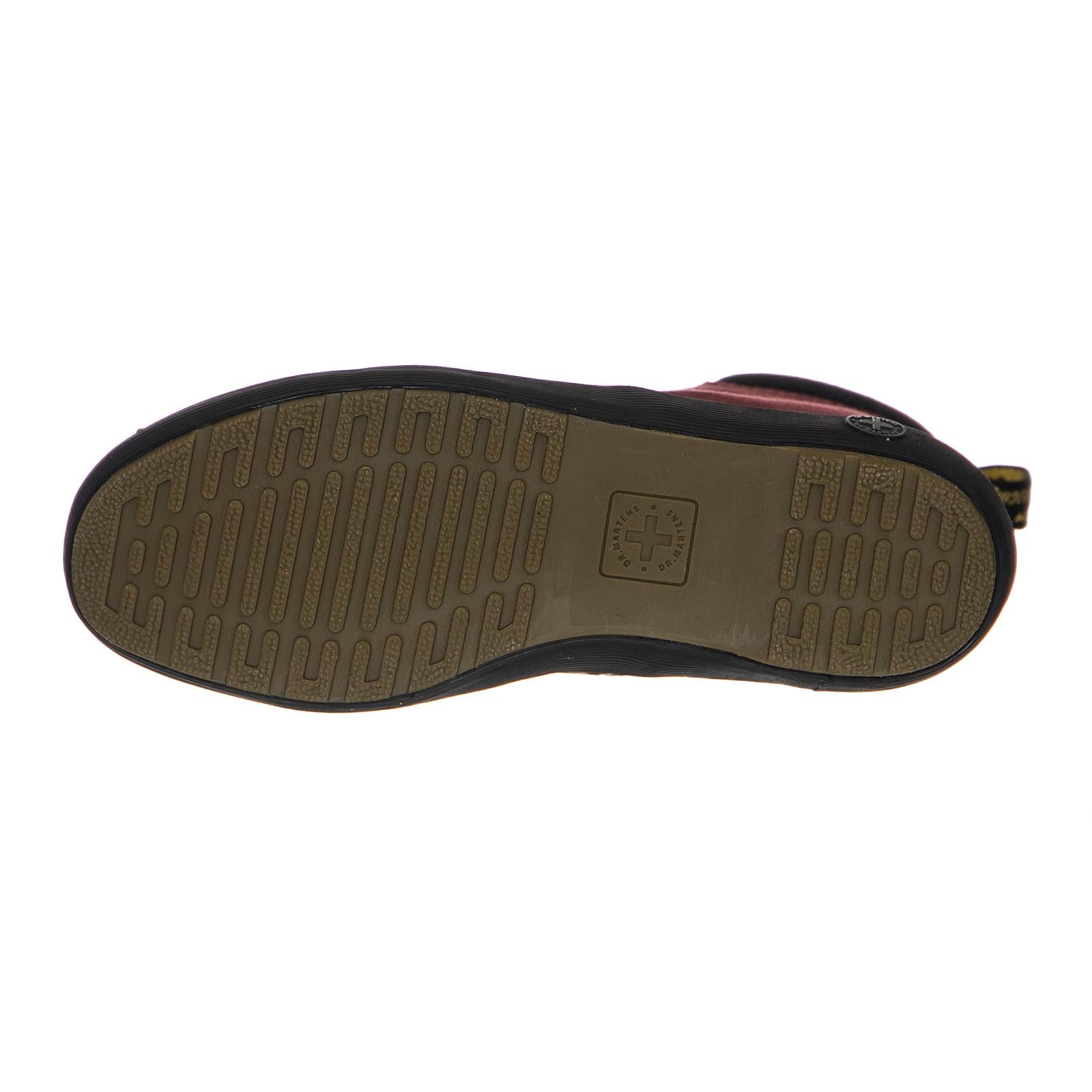 M' Allana Cherry Red / Black Canvas Shoes DMSALLCRCV22307600  DR.MARTENS 