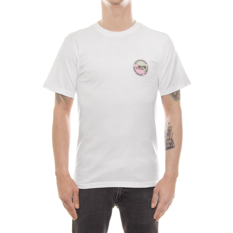 HALFTONE DOT TEE WHITE 1904016-WHITE  STUSSY 