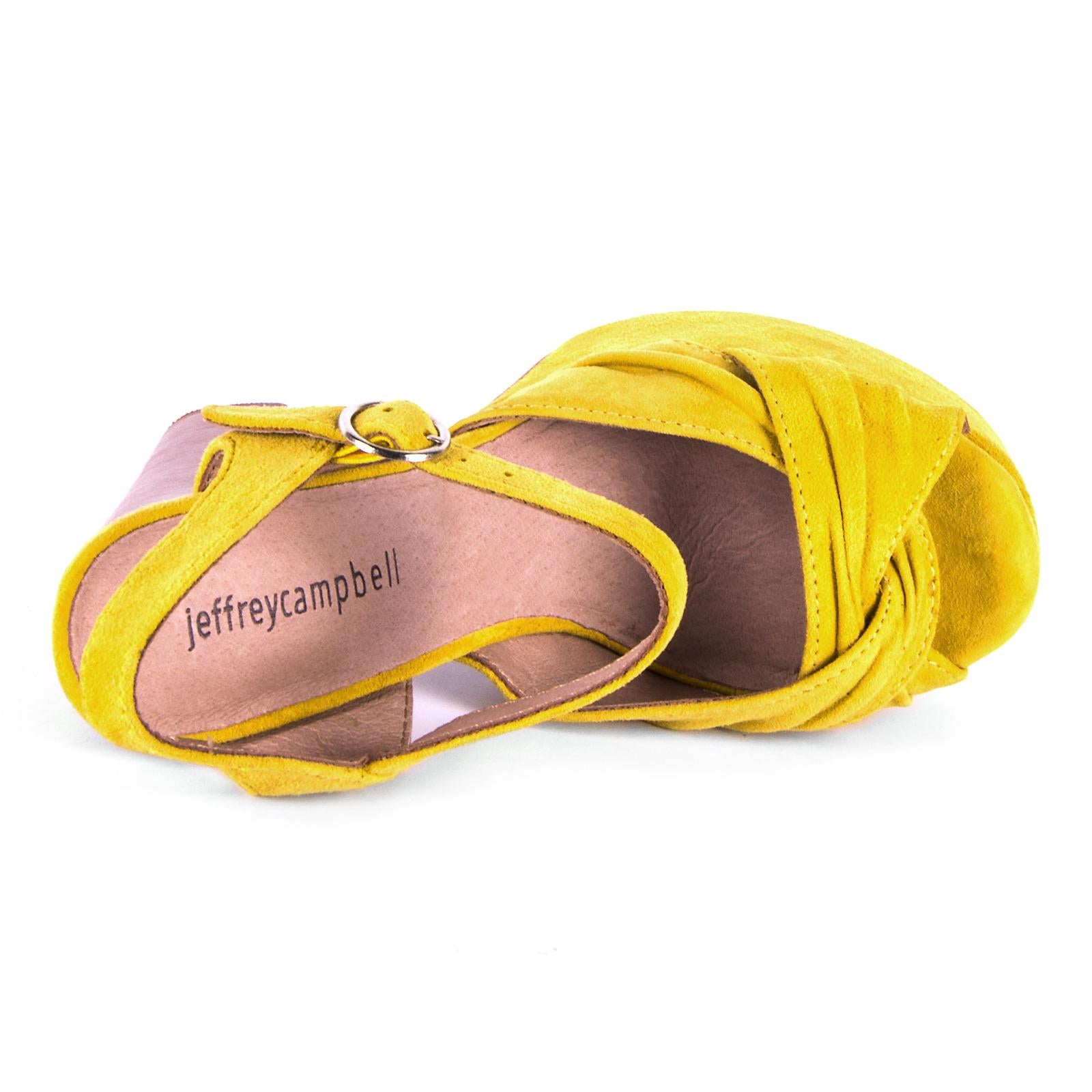 DONNAS SUEDE YELLOW JCSDONNASSUE-YELLOW  JEFFREY CAMPBELL 