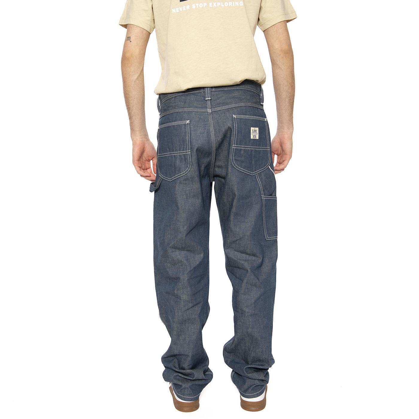 101 Workwear Carpenter Raw - Pantaloni Denim Jeans Uomo Blu 112364012  LEE 