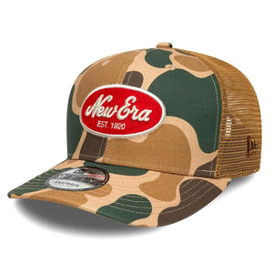 9FIFTY® TRUCKER NEW ERA WHT DUCK CAMO - Cappellino con Visiera Camo 60856363 DKC NEW ERA 