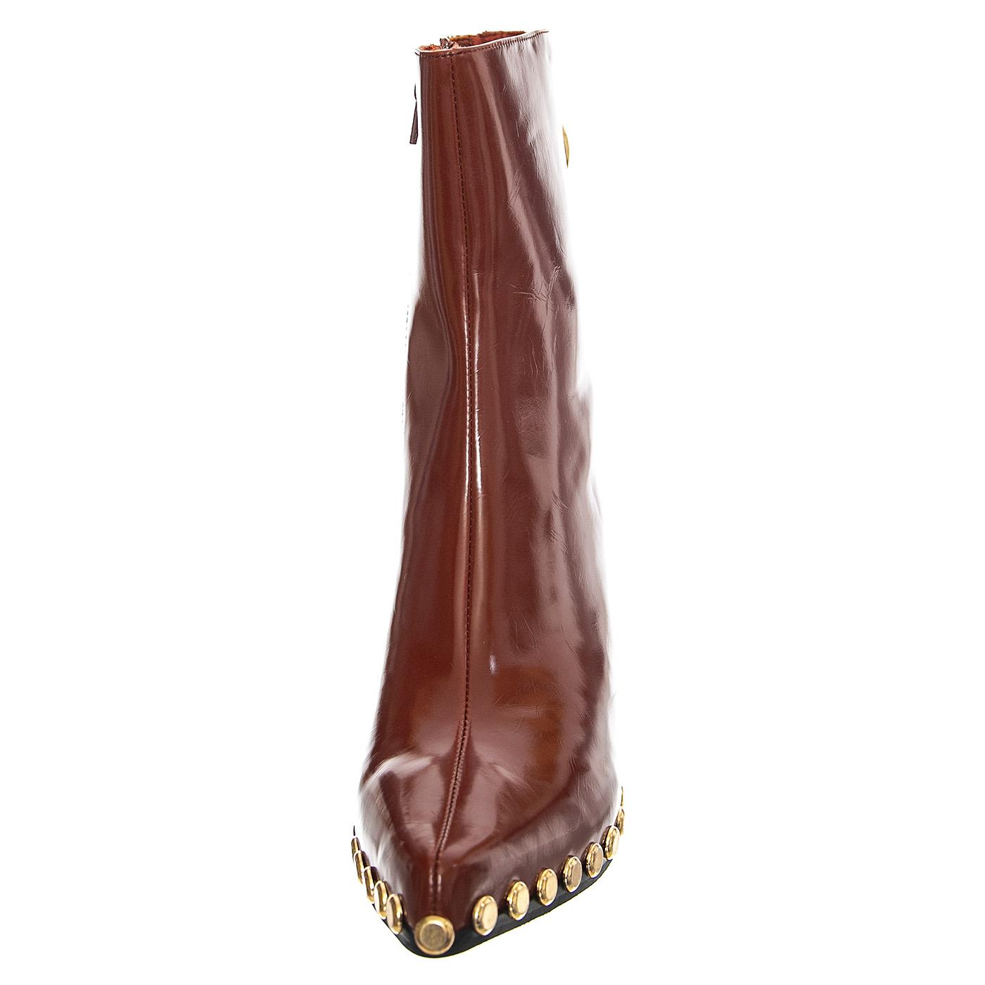 W' Walton-SR2 Red PU - Stivali Donna Marroni JCSJC-1095-1-6-RED  JEFFREY CAMPBELL 