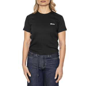 Lewiston Embro SS Tee Black - Maglietta Girocollo Donna Nera DK0A4Z8JBLK1  DICKIES 