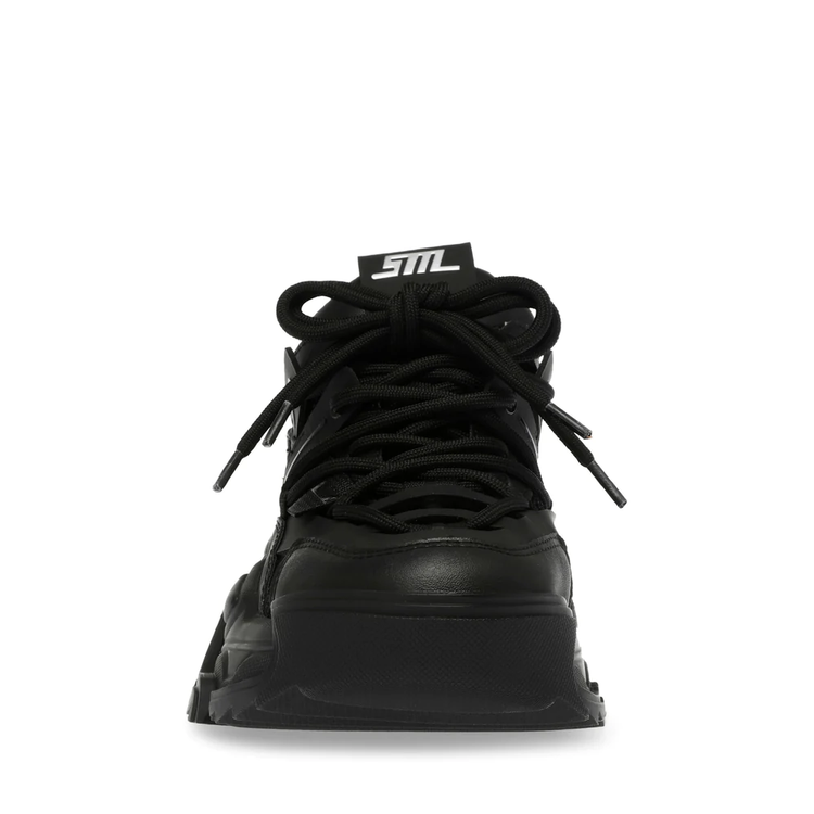 Kingdom Black / Silver - Scarpe Stringate Profilo Basso Donna Nere SMPKINGDOM-915  STEVE MADDEN 