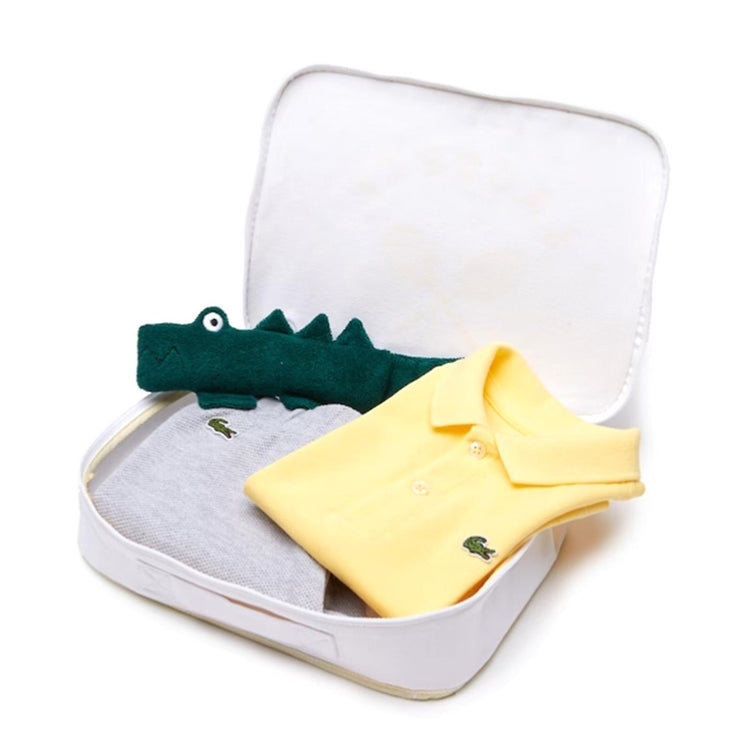 Cofanetto con Pigiama da Bambino in Cotone Biologico e Sonaglio - Multicolore 4J6831-00-8LB  LACOSTE 