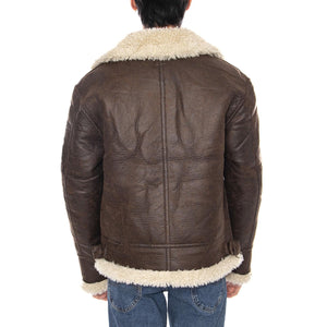 Aviator Jacket Luxe Brown - Giacca Uomo Marrone 112371079 . LEE 