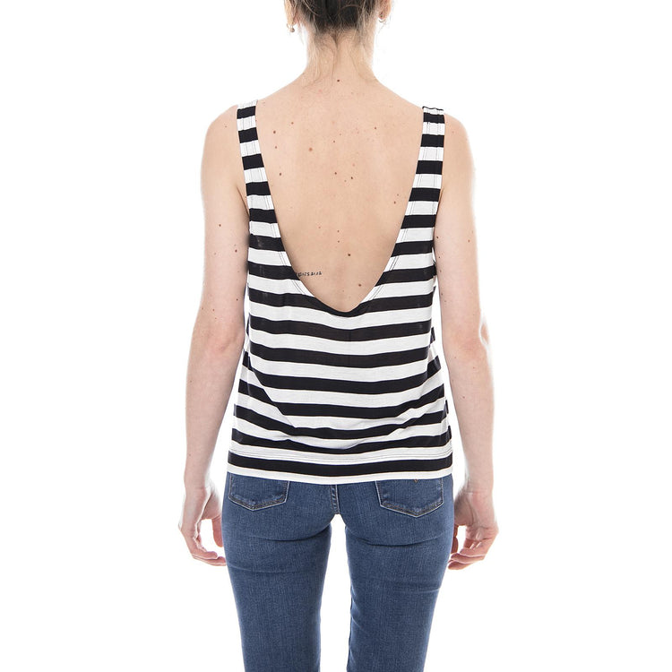 Zora Singlet Black Stripe 1631137-144  DR. DENIM 