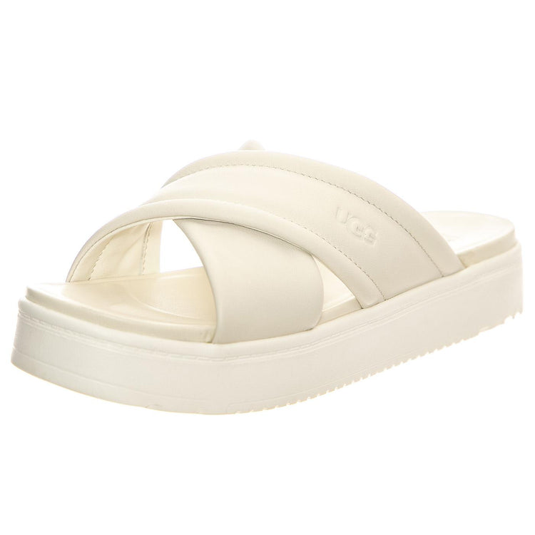 Zayne Crossband Jasmine Leather - Sandali Donna Bianchi UGSZAYCBJLTH1128635W  UGG 