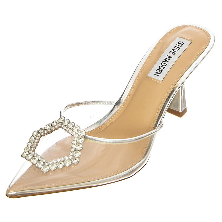 Luxe City Clear - Sandali Donna Multi / Argento SMSLUXE CITY-CLE  STEVE MADDEN 