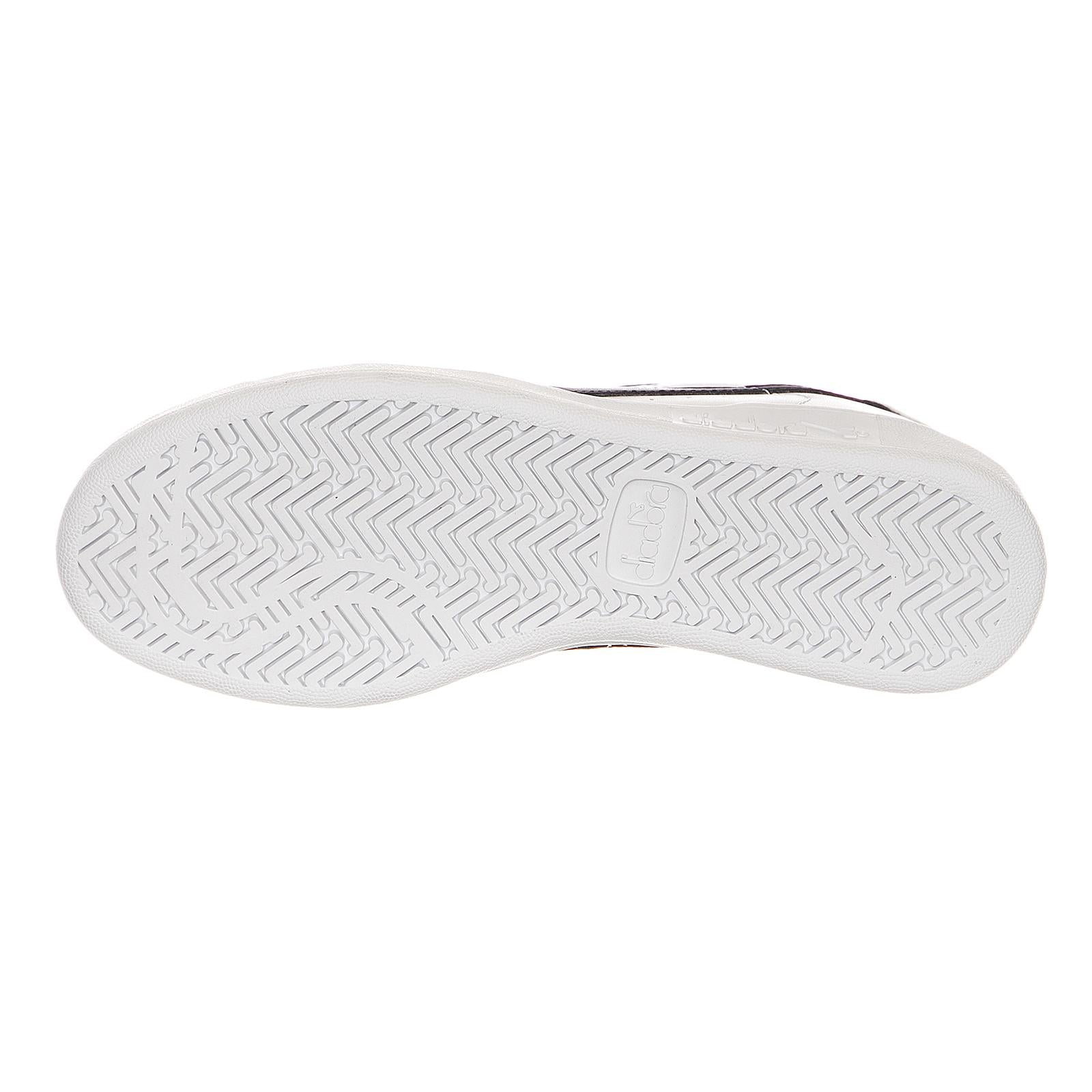B. Elite Scarpe - White / Black - Scarpe Basse Uomo / Donna Bianche 501.170595-C1880  DIADORA 