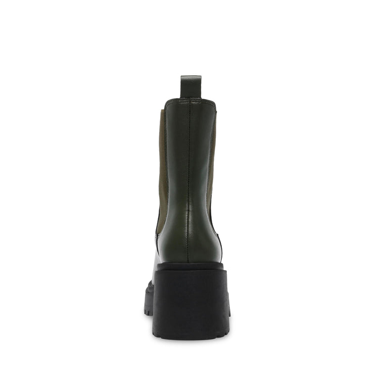 Fynn Olive Leat - Stivali Profilo alla Caviglia Donna Verdi SMSFYNN-OLI  STEVE MADDEN 