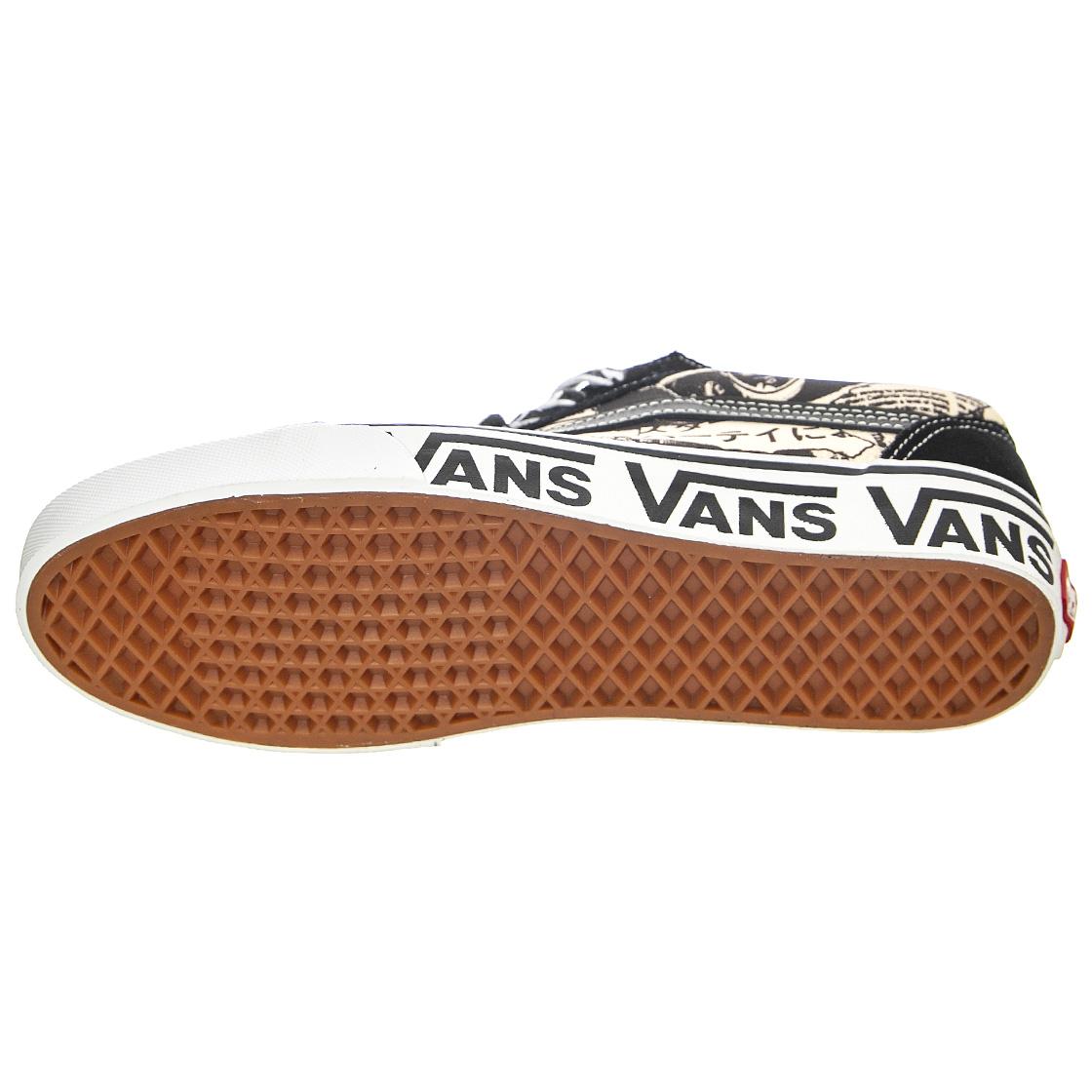 UA Old Skool VNCL Black / White - Scarpe Stringate Profilo Basso Uomo Nere VN0A5JMIBZW1  VANS 