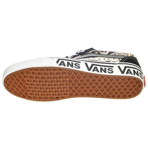 UA Old Skool VNCL Black / White - Scarpe Stringate Profilo Basso Uomo Nere VN0A5JMIBZW1  VANS 