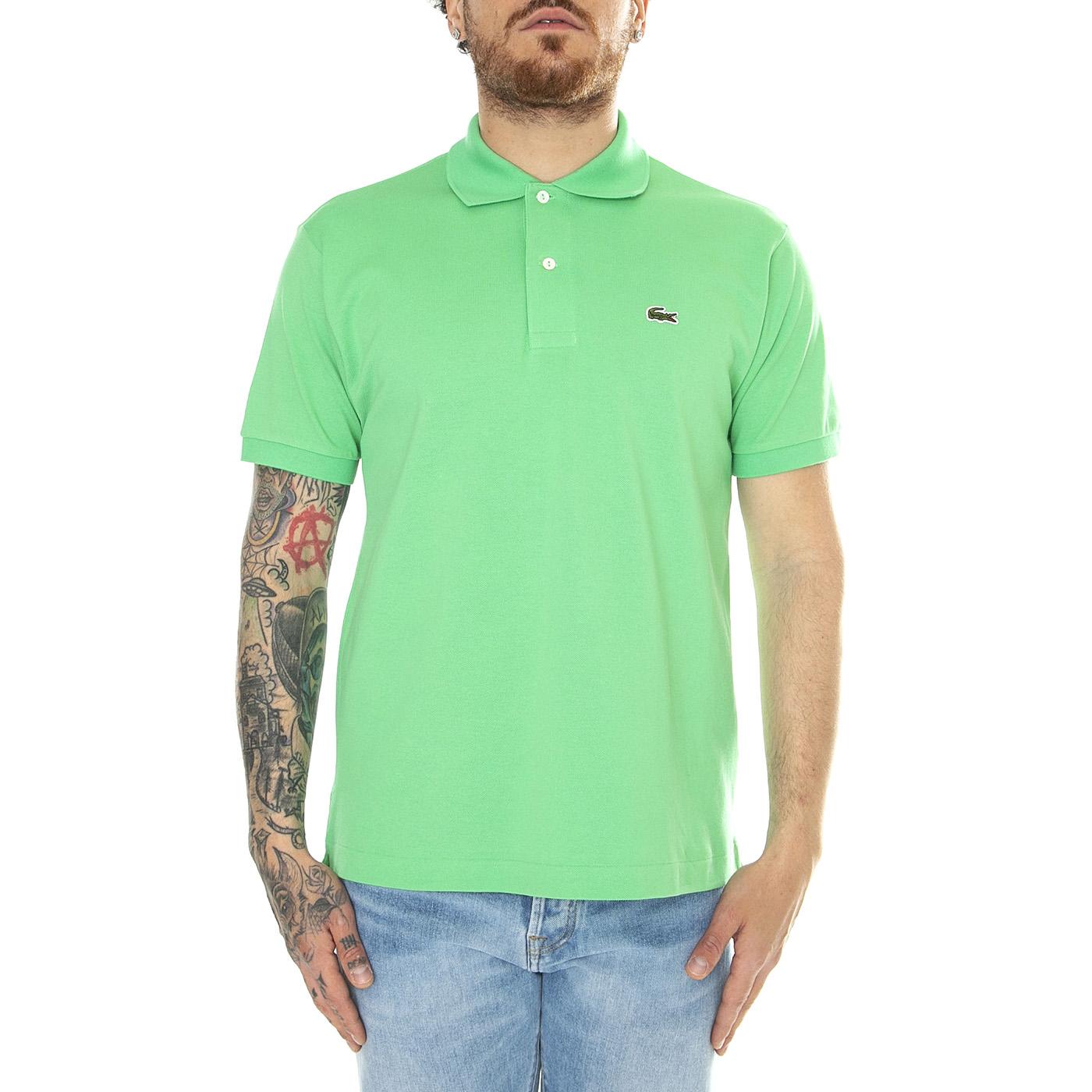 Maglietta M/C UYX Green Polo Shirt - Polo Uomo Verde 1212-UYX  LACOSTE 