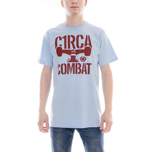 COMBAT T-SHIRT LIGHT BLUE MTS016-LIGHT BLUE  C1RCA 