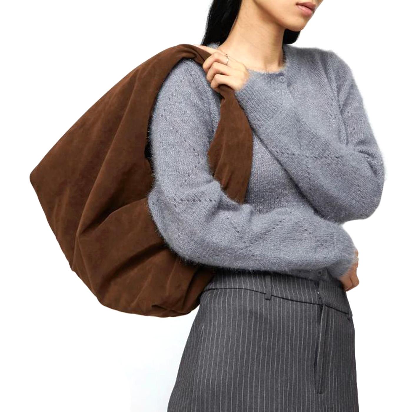 Bolso Hombro Ante Marrón - Borsa Marrone 43W/11281  WILD PONY 