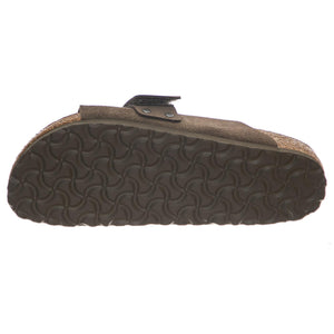 Kyoto concrete gray, Suede Leather/Nubuck - Sandali Uomo / Donna Grigi 1029138  BIRKENSTOCK 