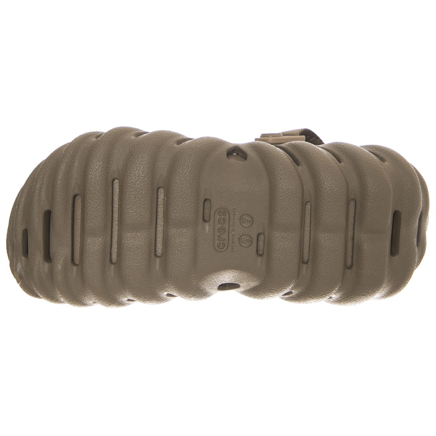 M' Crocs Echo Clog Khaki - Sandali Uomo Marroni CR.207937-KHA  CROCS 