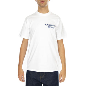 S/S Ice T-Shirt White - Maglietta Girocollo Uomo Bianca I034436.02XX  CARHARTT WIP 