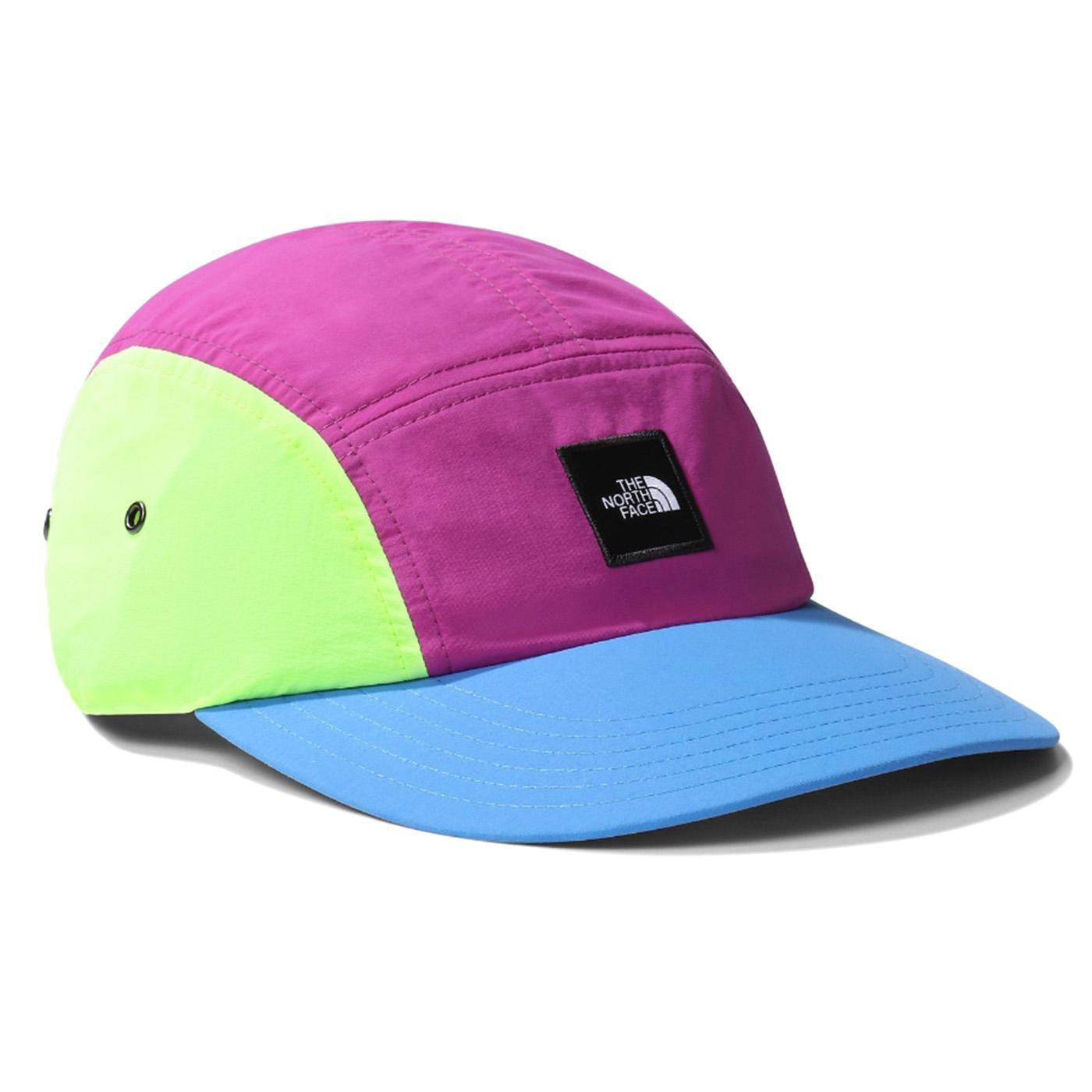 Explore Cap Pplctsflr / Ledyl / Sprsnc Blue - Cappellino con Visiera Multicolore NF0A7WHBIDR1  THE NORTH FACE 