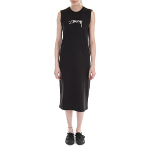 EZRA MUSCLE DRESS BLACK 214437-BLACK  STUSSY 